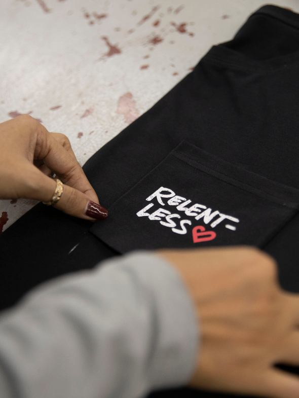 Relentless Love Pocket Tee