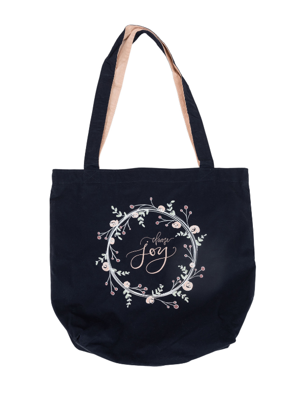 Choose Joy Reversible Tote