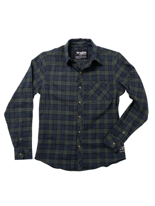 Forest & Navy Flannel