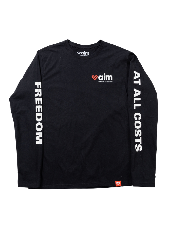 Freedom At All Costs Unisex Crew Neck Long Sleeve