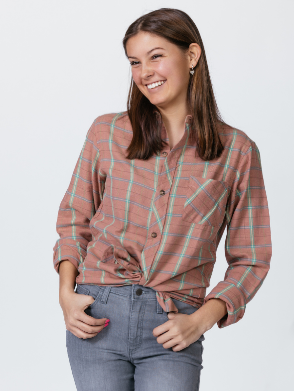 Spring Plaid Unisex Classic Flannel Shirt